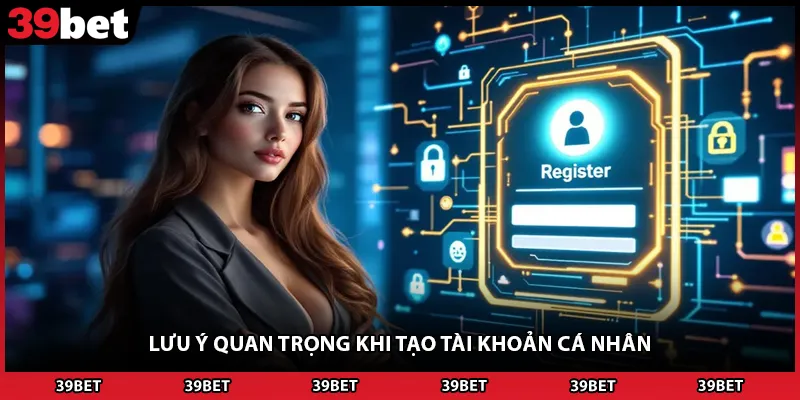 Lưu ý quan trọng khi tạo tài khoản cá nhân